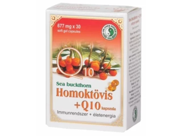 Dr. Chen Homoktövis + Q10 lágyzselatin kapszula 30 db