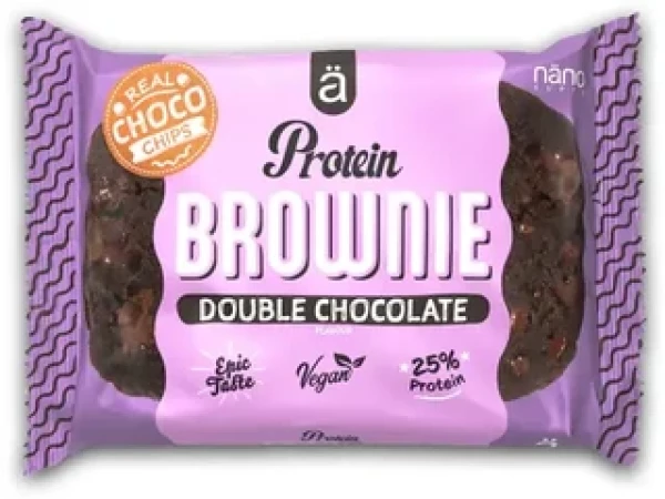 Nano Supps Protein Brownie 60 g -Double Chocolate (2025.02.07)