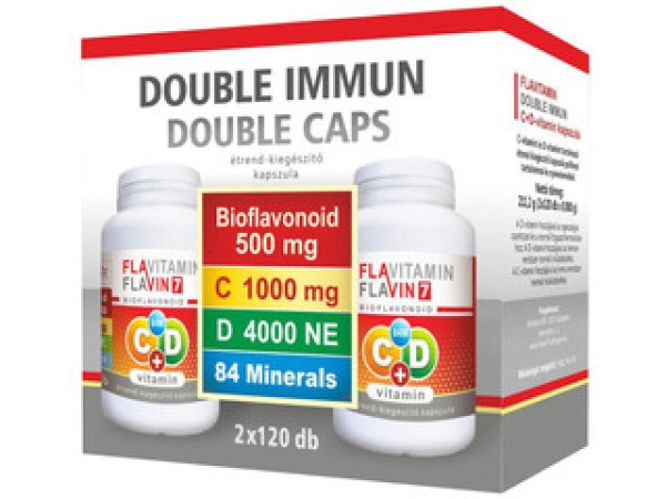 Flavitamin Double Immun C+D vitamin 2 x120db (2024.12.01)