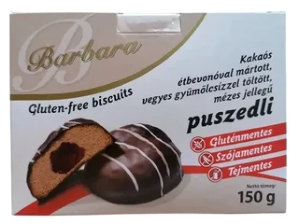 Barbara töltött mézes puszedli 150 g (2024.11.11)