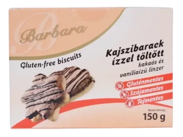 Barbara kajszis linzer 150 g (2025.01.12)