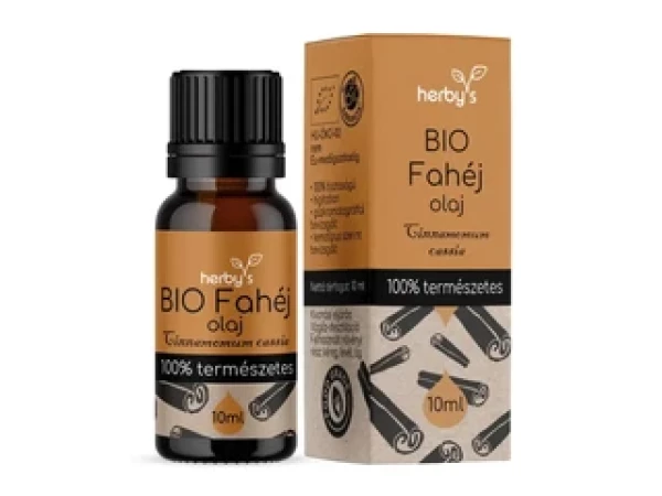 Herbys BIO Fahéj (Cassia) olaj 10ml FOOD GRADE