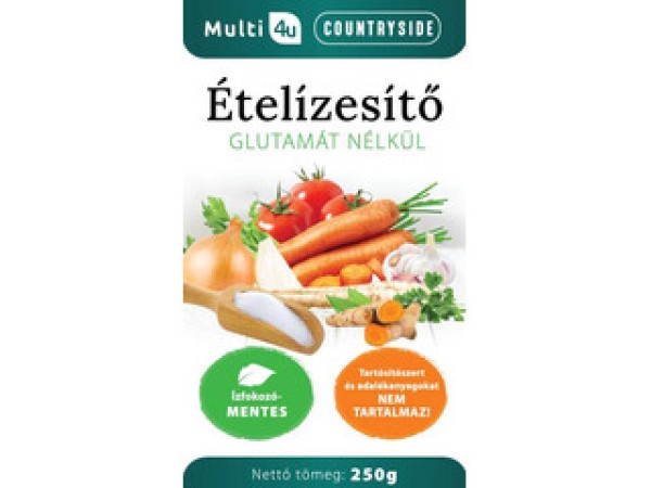 Multi 4U Countryside ételízesítő glutamát nélkül 250g (2025.04.12)