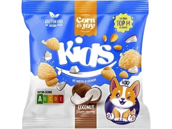 Corn&Joy KIDS snack 40g - Kókusz