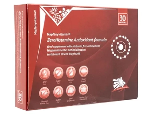Napfényvitamin Zerohistamine antioxidáns formula 30db