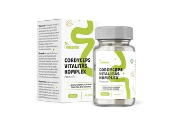 Netamin Cordyceps Vitalitás Komplex kapszula 60 db