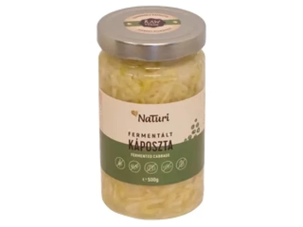 NaTuri Fermentált Káposzta - Nagy 500g (2024.11.02)