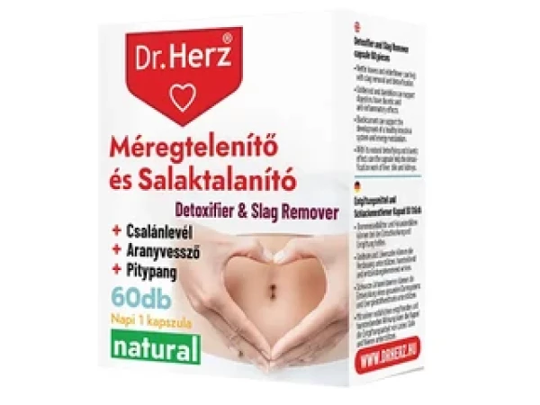 Dr. Herz Méregtelenítő és Salaktalanító 60 db kapszula