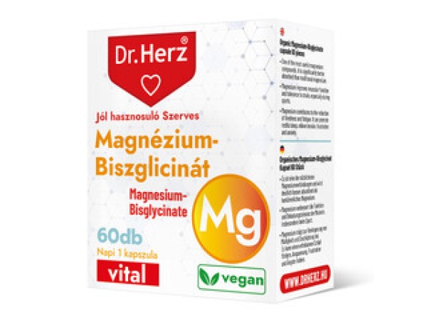 Dr.Herz Magnézium-Biszglicinát 60 db kapszula