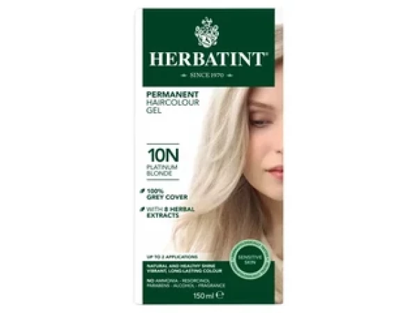 Herbatint 10N Platinaszőke hajfesték, 150 ml