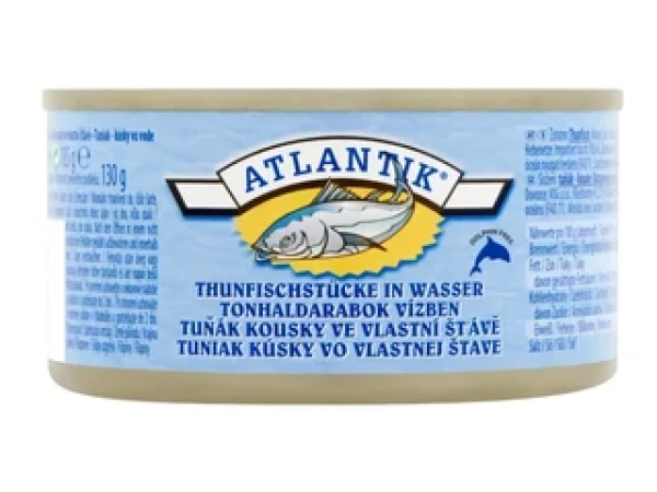 Atlantik Tonhaldarabok vízben 185 g