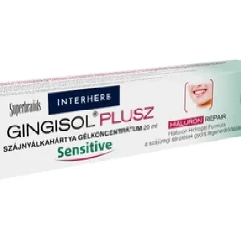 Interherb GINGISOL PLUSZ Szájnyálkahártya gél 20 ml Sensitive