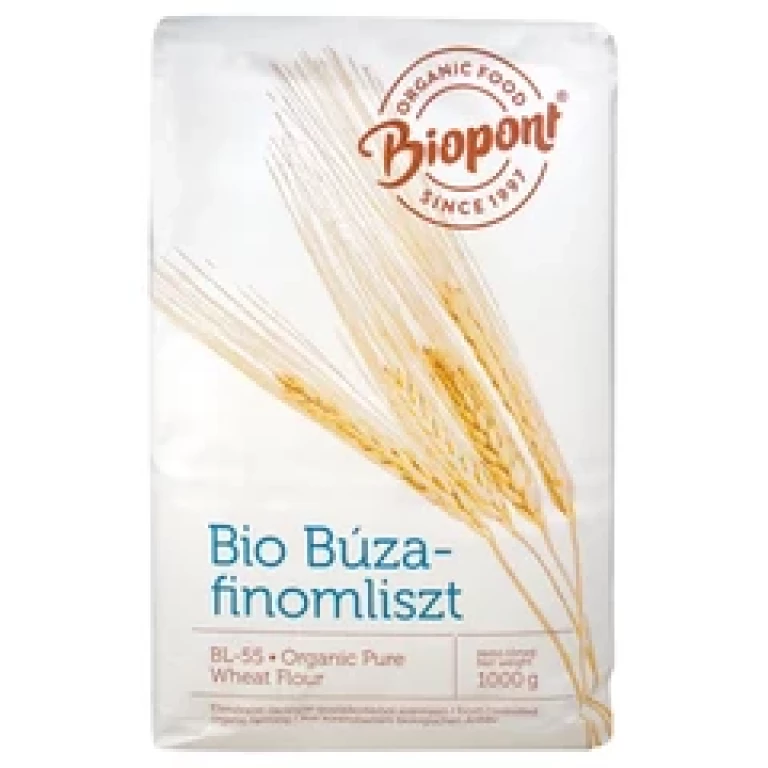 Biopont BIO Búzafinomliszt (BL-55) 1 kg (2024.10.12)