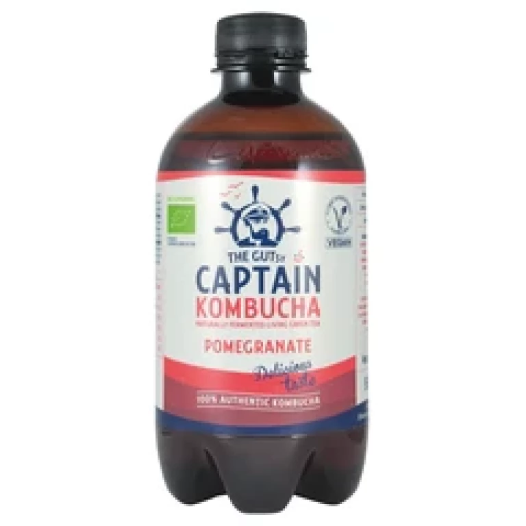 Kombucha Élőflórás ital gránátalmás BIO 400 ml