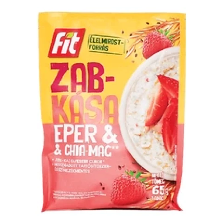 Fit reggeli zabkása chia eper 65g (2025.01.07)