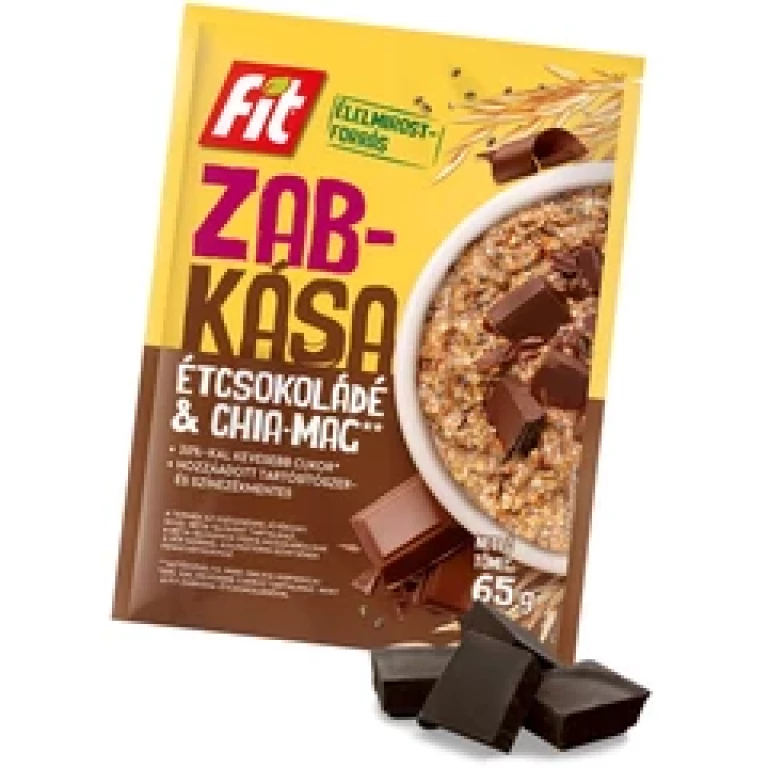 Fit reggeli zabkása chia étcsoki 65g (2025.01.08)