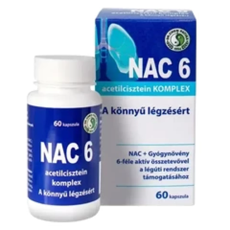 Dr. Chen NAC6 Acetilcisztein komplex kapszula 60db