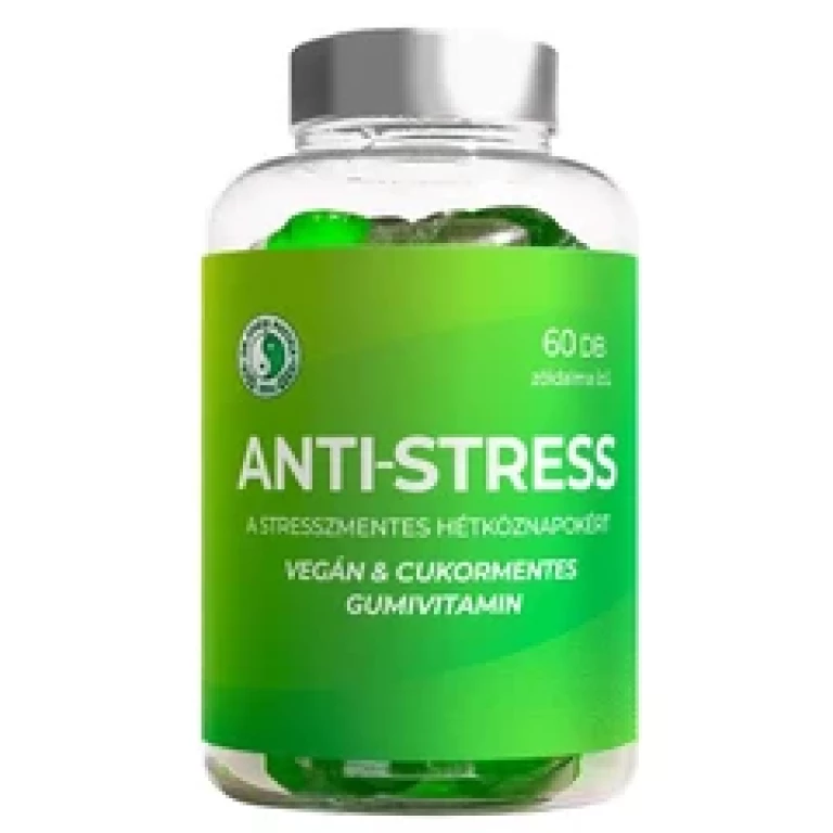 Dr. Chen Anti-Stressz gumivitamin (zöldalma ízű) 60 db