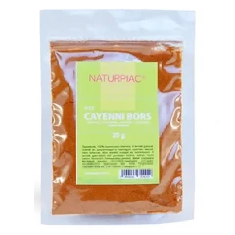 NaturPiac Cayenne bors, őrölt 25g