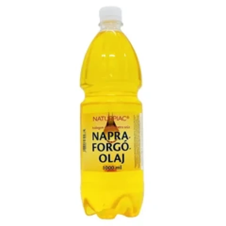 NatúrPiac Hidegen sajtolt, extra szűz napraforgóolaj 1000 ml