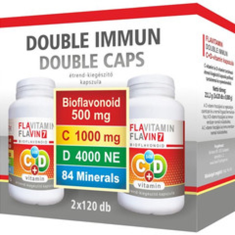 Flavitamin Double Immun C+D vitamin 2 x120db (2024.11.13)