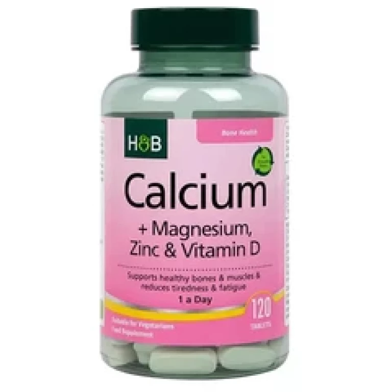H&B Kalcium+D3+Magnézium+Cink tabletta 120 db