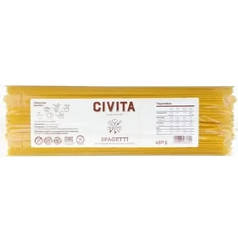 CIVITA gluténmentes kukorica száraztészta spagetti 450 g