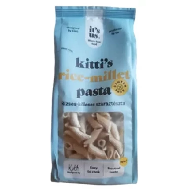 its us KITTIs Gluténmentes rizses-köleses száraztészta penne 200 g