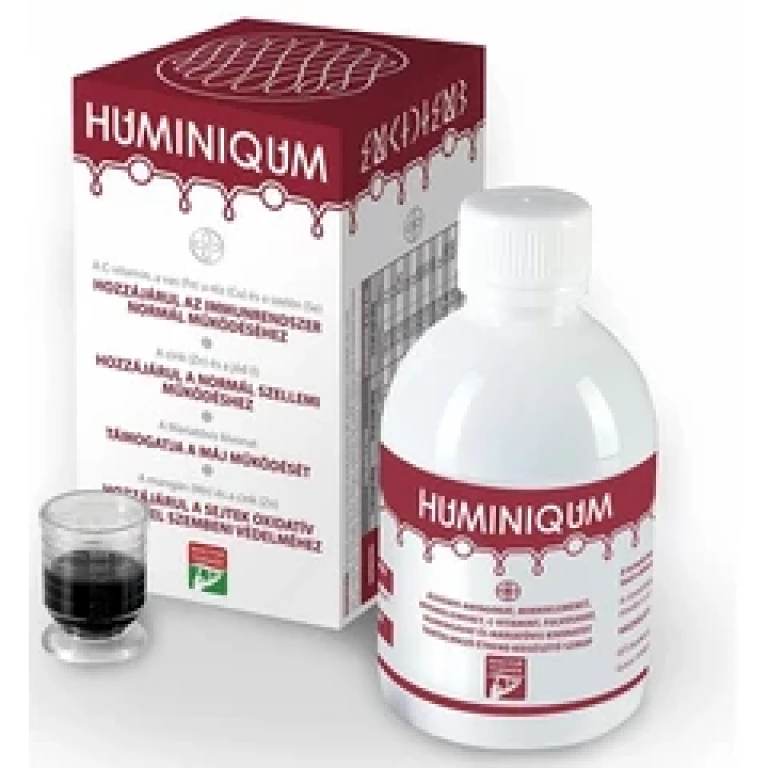 Huminiqum huminsav alapú szirup 250ml