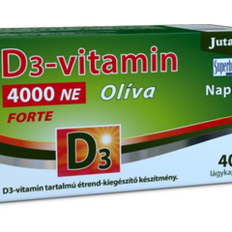 JutaVit D3-vitamin 4000NE Olíva 100db