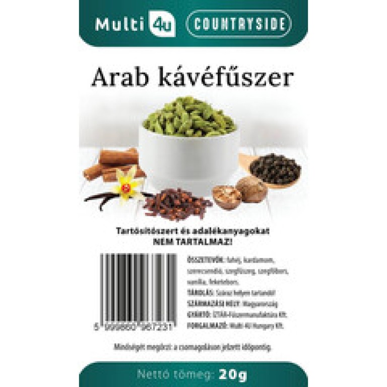 Multi 4U Countryside arab kávéfűszer 20g (2025.03.30)