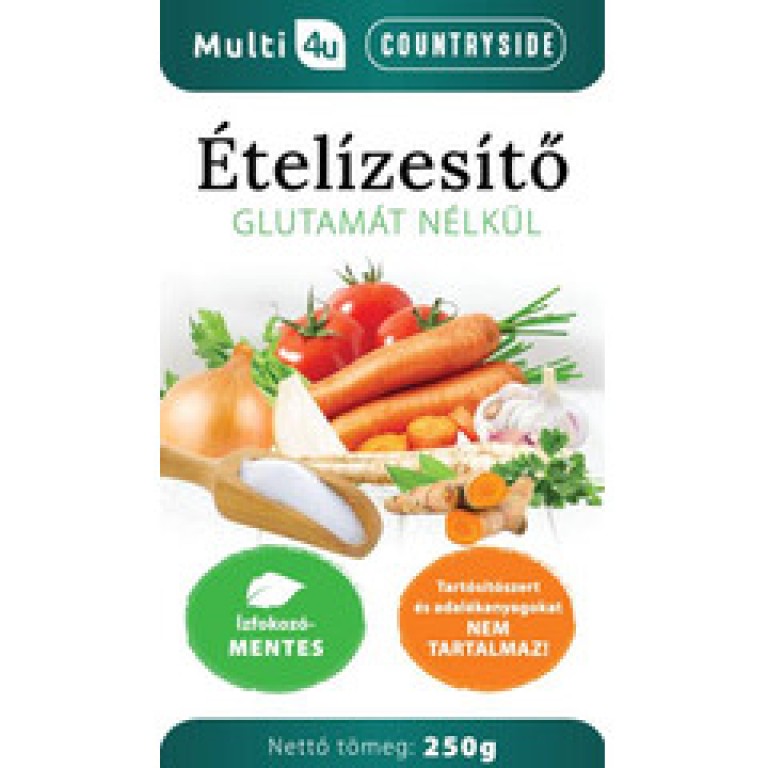 Multi 4U Countryside ételízesítő glutamát nélkül 250g (2025.04.12)