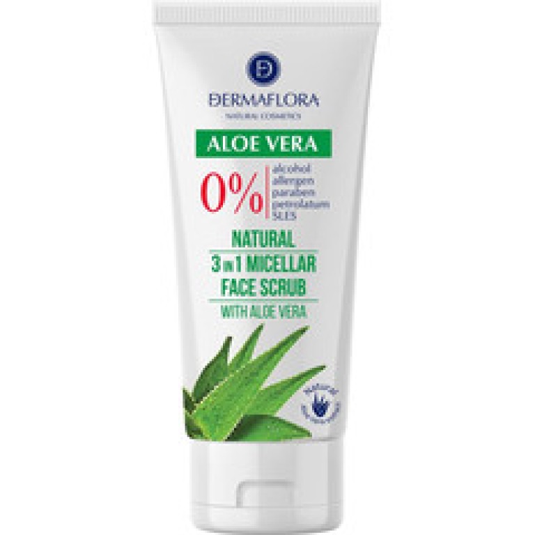 Dermaflora 0% Micellás arcradír aloe verával (100 ml)