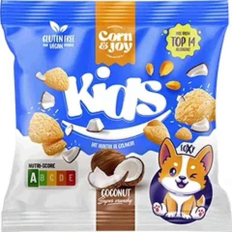 Corn&Joy KIDS snack 40g - Kókusz