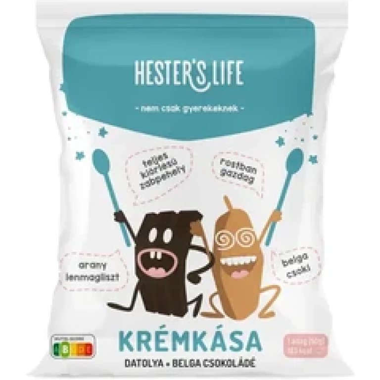 Hesters Life Datolyás-belgacsokis krémkása 50g