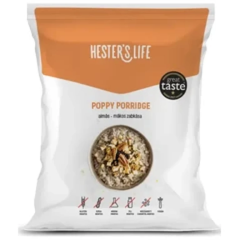 Hesters Life Poppy porridge - Almás-mákos zabkása 50g