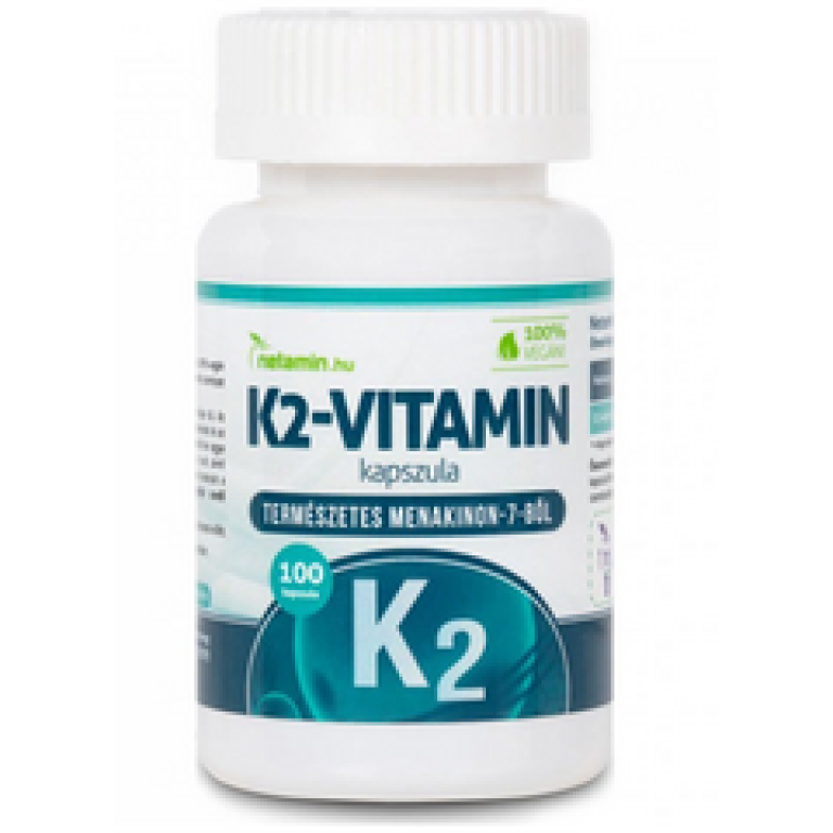 Netamin K2-vitamin kapszula 100 db (2025.04.19)