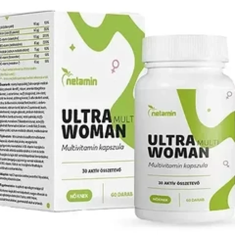 Netamin Ultra Multi Woman Multivitamin kapszula nőknek 60 db