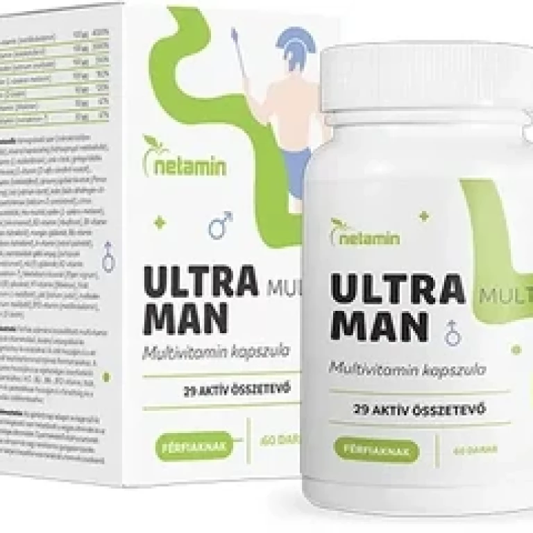 Netamin Ultra Multi Man Multivitamin kapszula férfiaknak 60 db