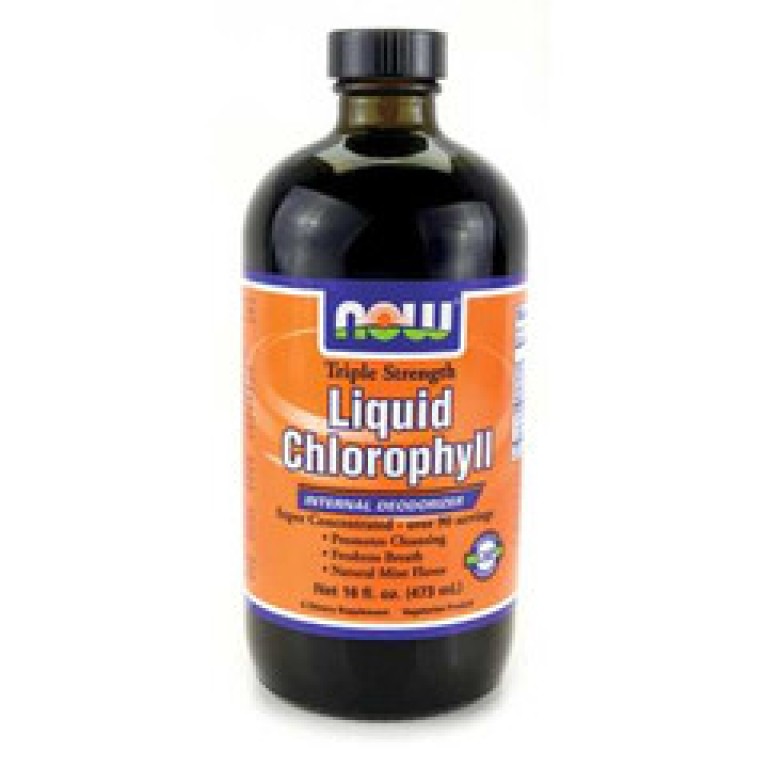 Now Foods Folyékony Klorofill - Chlorophyll Liquid 473 ml