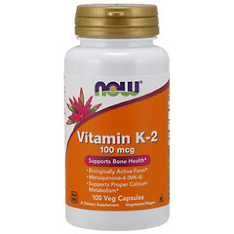 NOW K2 Vitamin 100mcg 100db kapszula