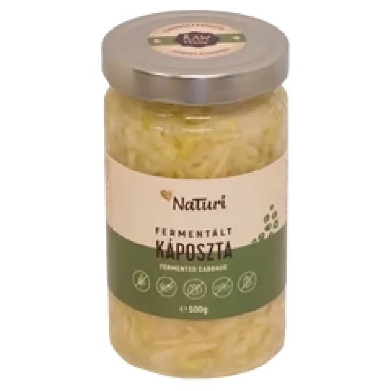 NaTuri Fermentált Káposzta - Nagy 500g (2024.11.02)