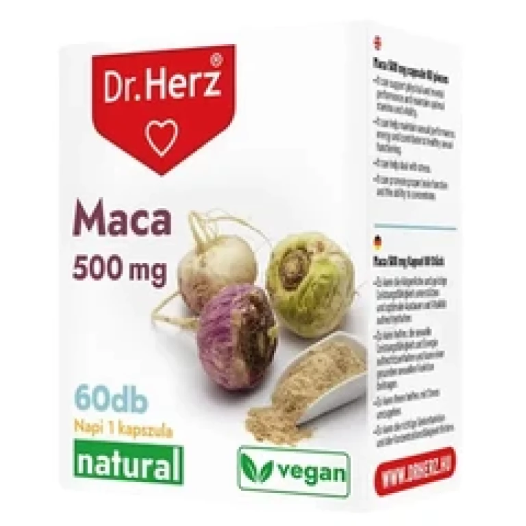 Dr. Herz Maca Kapszula 500 mg 60 db