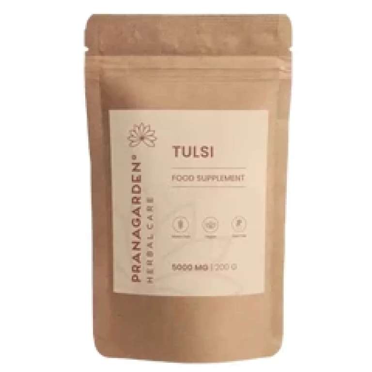 Pranagarden Tulsi - Organikus gyógynövény por 200 g