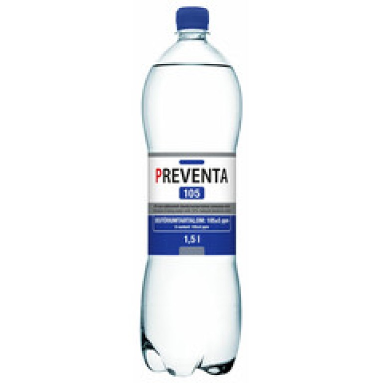 Preventa 105 csökkentett deutérium víz szénsavas 1,5l