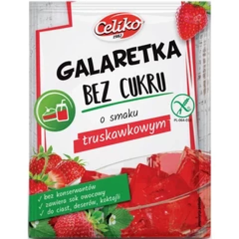 Celiko Gluténmentes tortazselé Cukormentes Eper 14g (2024.11.30)