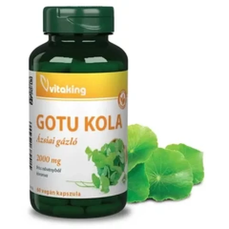 Vitaking Gotu Kola Ázsiai Gázló 2000 mg Kapszula 60 db