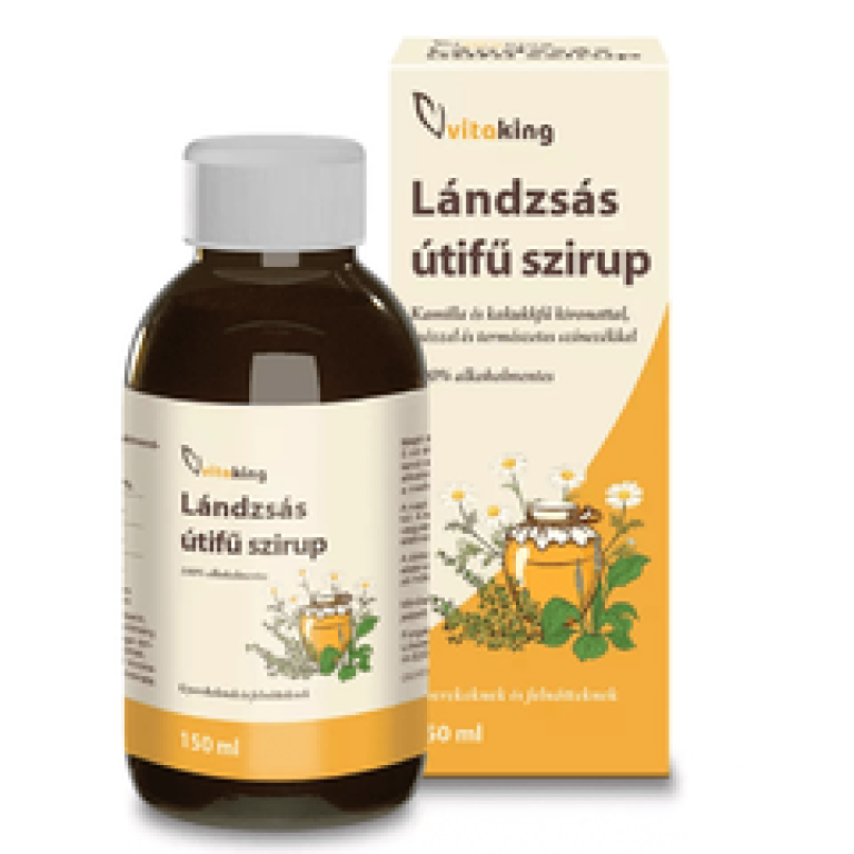 Vitaking Lándzsás útifű szirup 150ml