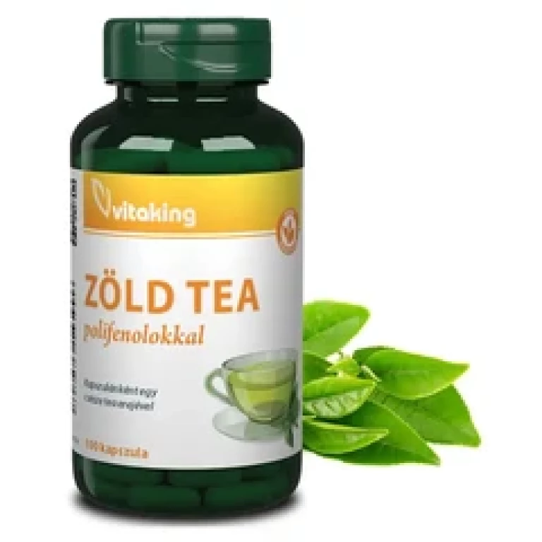 Vitaking Zöld tea Polifenolokkal kapszula 100 db