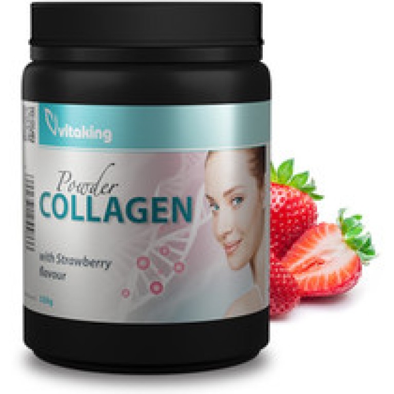 Vitaking Kollagén por eper 330g